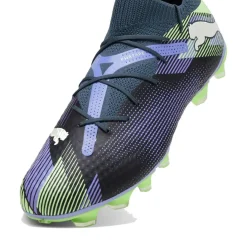 Puma Future 7 PRO FG AG voetbalschoenen heren grey skies white fizzy< Voetbalschoenen