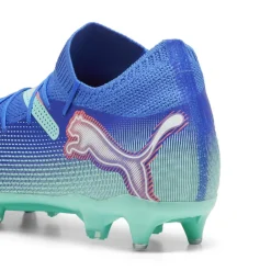 Voetbalschoenen-Puma FUTURE 7 PRO MXSG voetbalschoenen heren bluemazing white electric peppermint