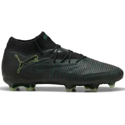 Voetbalschoenen-Puma Future 8 Ultimate FG voetbalschoenen black fizzy licht green terrain