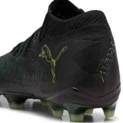 Voetbalschoenen-Puma Future 8 Ultimate FG voetbalschoenen black fizzy licht green terrain