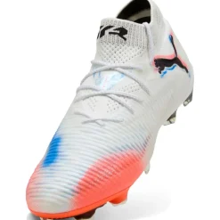 Puma Future 8 Ultimate FG voetbalschoenen white  black glowing red< Voetbalschoenen