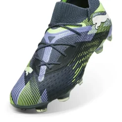 Puma FUTURE 7 ULTIMATE FG AG voetbalschoenen heren grey skies white fizzy apple< Voetbalschoenen
