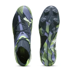 Puma FUTURE 7 ULTIMATE FG AG voetbalschoenen heren grey skies white fizzy apple< Voetbalschoenen