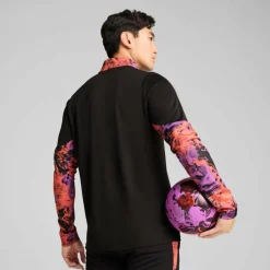 Puma IndividualCUP 1/4 Zip trainingsshirt heren black< Voetbalkleding