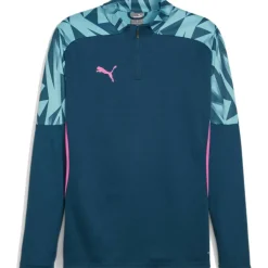 Puma IndividualFINAL trainingsshirt heren ocean tropic bright aqua< Voetbalkleding