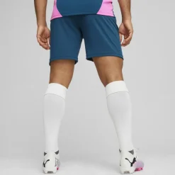Voetbalkleding-Puma IndividualFINAL voetbalbroekje heren ocean tropic bright aqua