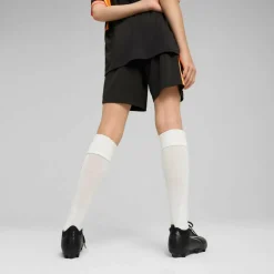 Voetbalkleding-Puma IndividualFINAL voetbalbroekje junior black heat fire