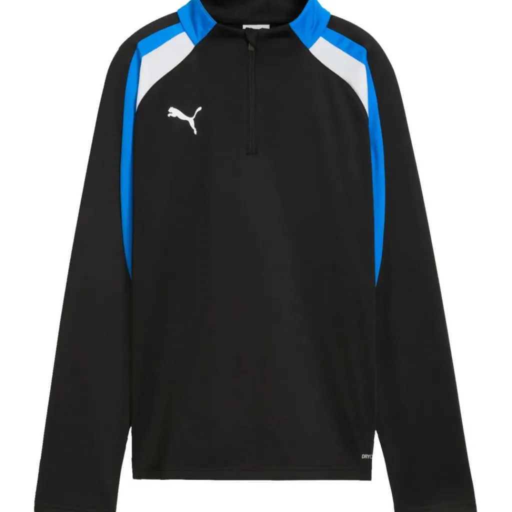 Puma IndividualLIGA trainingsshirt junior black white ultra blue< Voetbalkleding