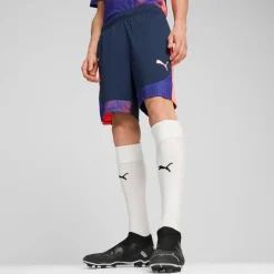 Voetbalkleding-Puma IndividualLIGA voetbalbroekje heren club navy dark amethyst