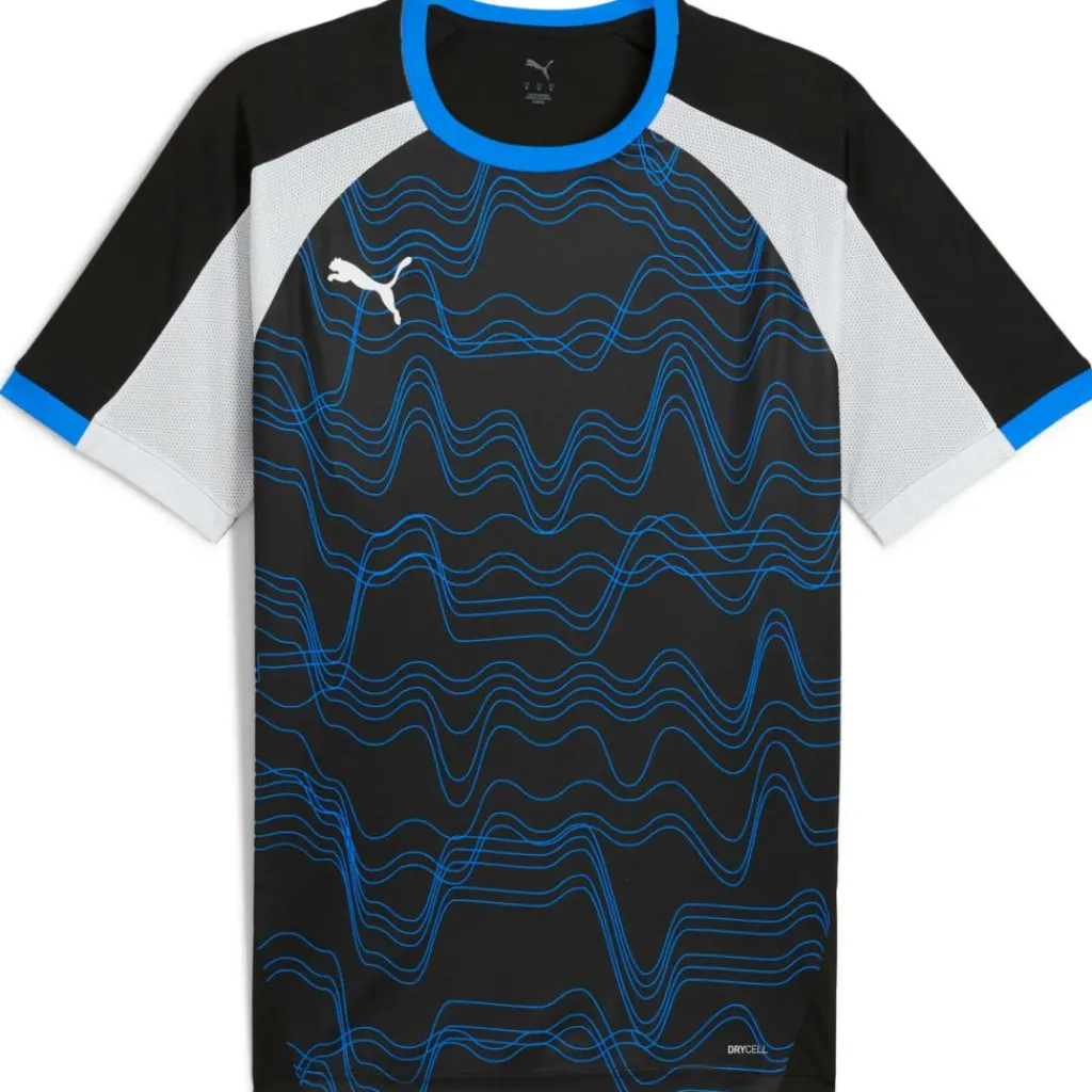 Puma IndividualLIGA voetbalshirt heren black white ultra blue< Voetbalkleding