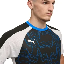 Puma IndividualLIGA voetbalshirt heren black white ultra blue< Voetbalkleding