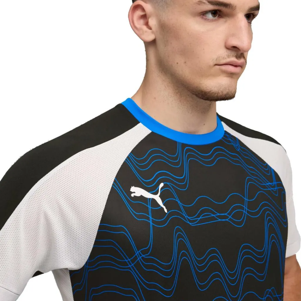 Puma IndividualLIGA voetbalshirt heren black white ultra blue< Voetbalkleding