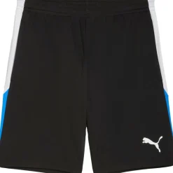 Voetbalkleding-Puma IndividualLIGA voetbalbroekje heren black white ultra blue