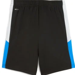 Voetbalkleding-Puma IndividualLIGA voetbalbroekje junior black white ultra blue