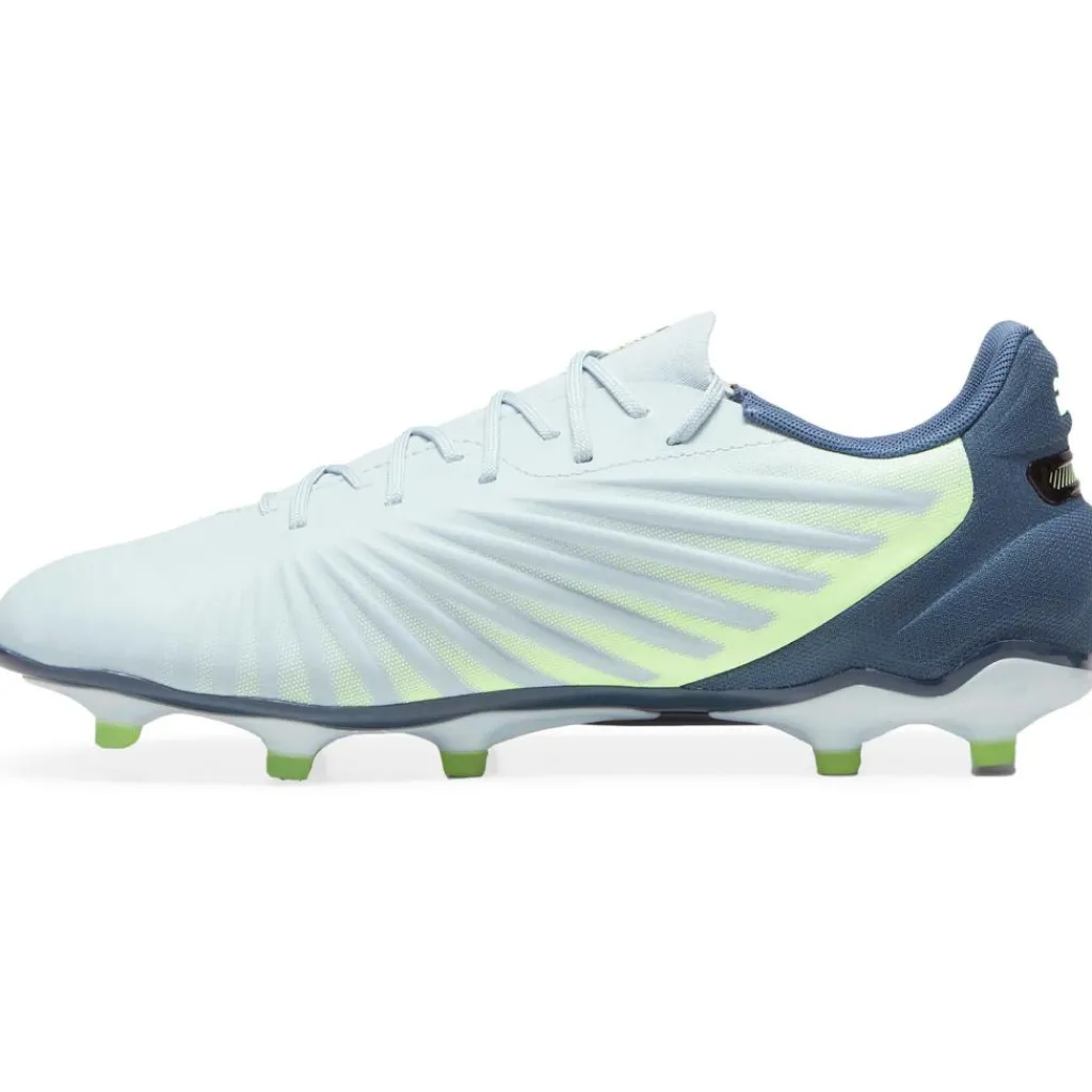 Puma KING MATCH FG AG voetbalschoenen heren frosted dew fizzy apple grey skies< Voetbalschoenen