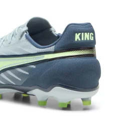 Puma KING MATCH FG AG voetbalschoenen heren frosted dew fizzy apple grey skies< Voetbalschoenen