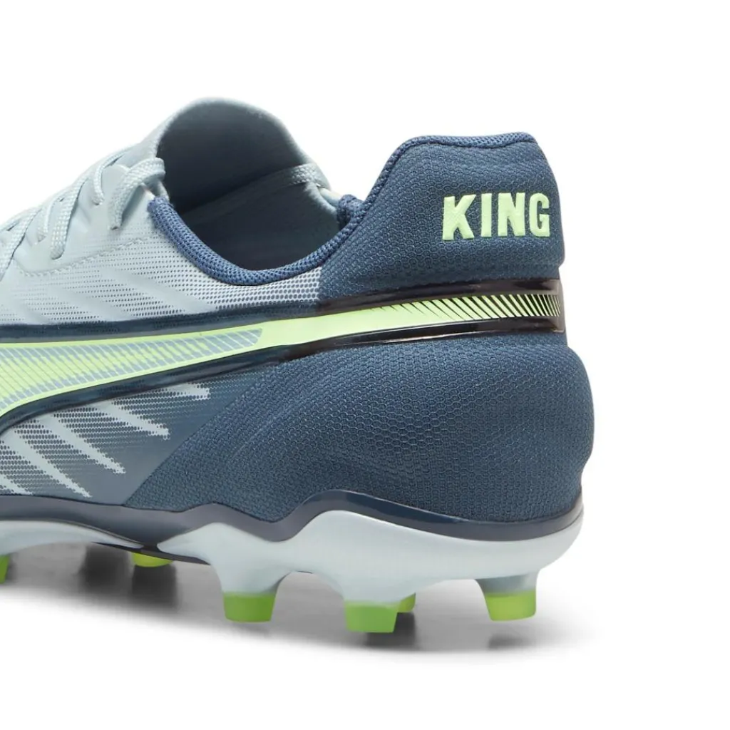 Puma KING MATCH FG AG voetbalschoenen heren frosted dew fizzy apple grey skies< Voetbalschoenen