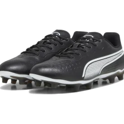 Voetbalschoenen-Puma KING MATCH FG AG voetbalschoenen heren black white