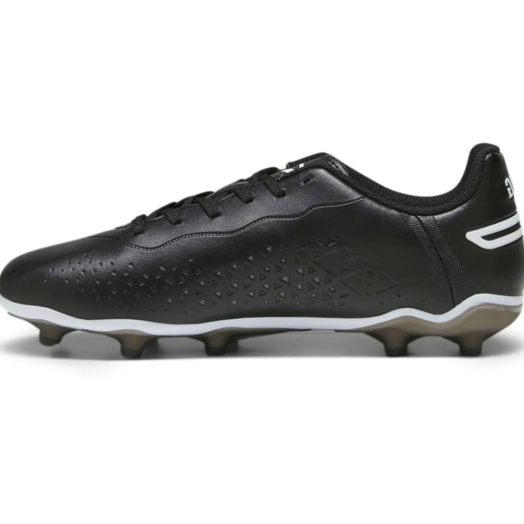 Puma KING MATCH FG AG voetbalschoenen junior Pum black white< Voetbalschoenen