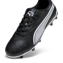 Puma KING MATCH FG AG voetbalschoenen junior Pum black white< Voetbalschoenen
