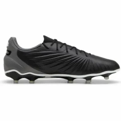Puma KING MATCH FG AG voetbalschoenen heren black white cool dark grey< Voetbalschoenen