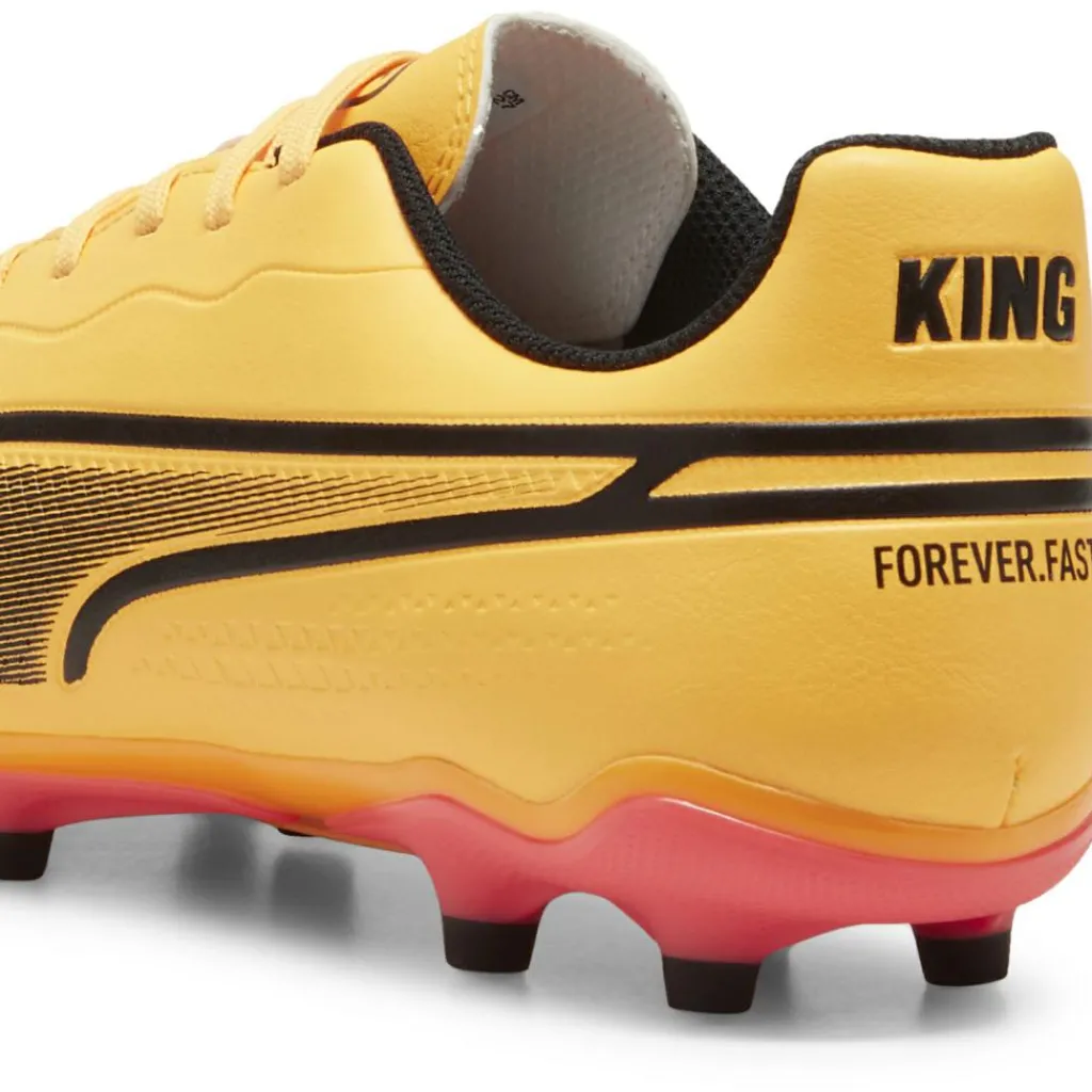 Voetbalschoenen-Puma KING MATCH FG AG voetbalschoenen heren sun stream black sunset