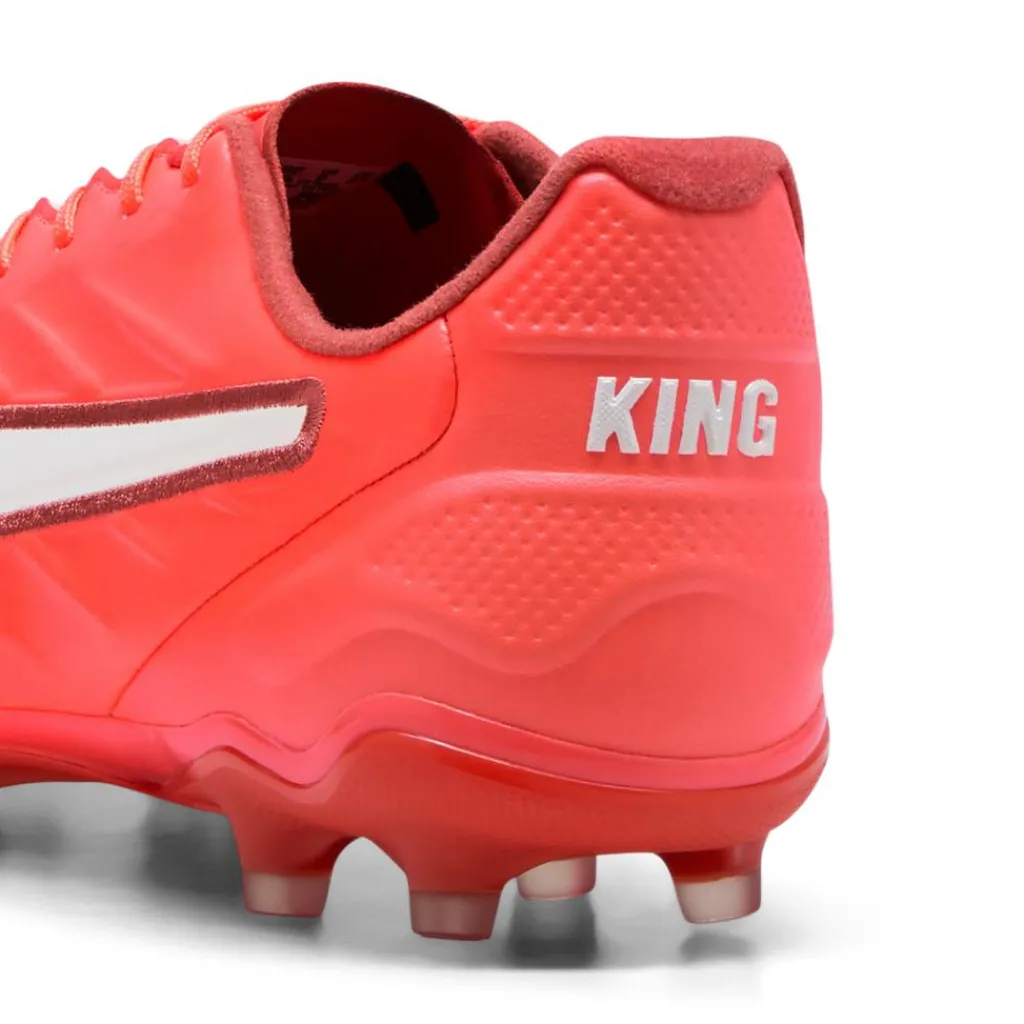 Voetbalschoenen-Puma KING PRO FG AG voetbalschoenen heren glowing red white red fire