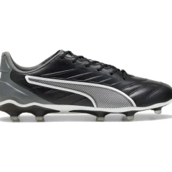 Puma KING PRO FG AG voetbalschoenen black white cool dark grey< Voetbalschoenen