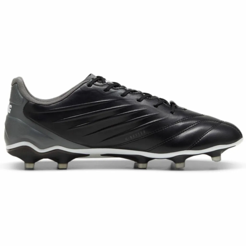 Puma KING PRO FG AG voetbalschoenen black white cool dark grey< Voetbalschoenen