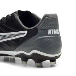 Puma KING PRO FG AG voetbalschoenen black white cool dark grey< Voetbalschoenen