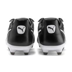 Voetbalschoenen-Puma King Top FG voetbalschoenen black white