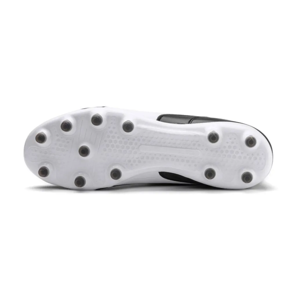 Voetbalschoenen-Puma King Top FG voetbalschoenen black white