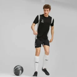 Puma King Ultimate MxSG voetbalschoenen heren   black white fire orchid< Voetbalschoenen