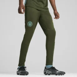 Puma Manchester City trainingsbroek heren myrtle bold blue< Voetbalkleding