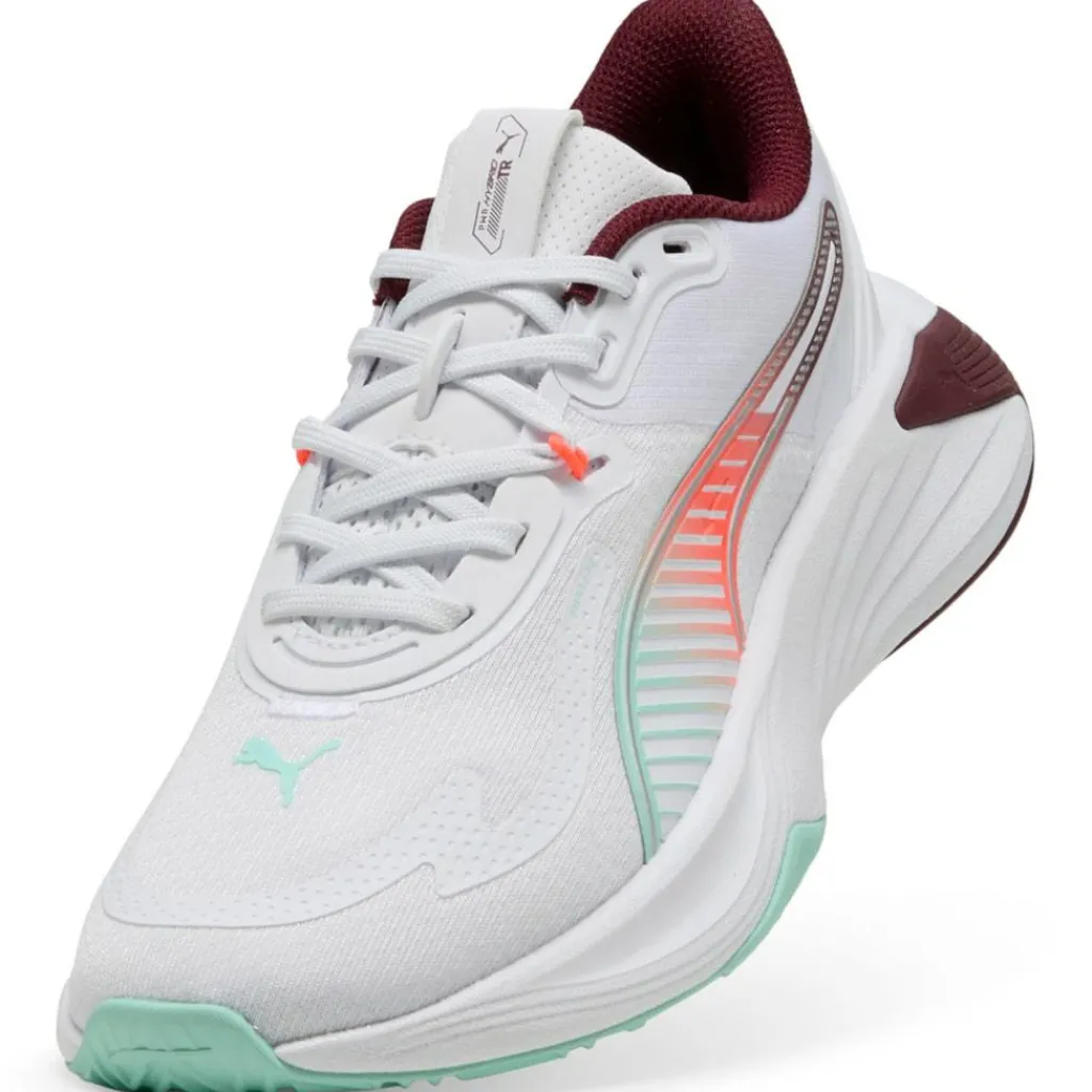 Puma PWR Hybrid fitness schoenen dames white ruby shimmer mint melt glowing red< Fitness Schoenen