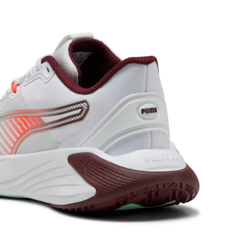 Puma PWR Hybrid fitness schoenen dames white ruby shimmer mint melt glowing red< Fitness Schoenen