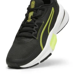 Puma PWRframe TR 3 fitness schoenen heren black olive green lime< Fitness Schoenen