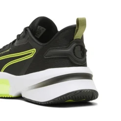 Puma PWRframe TR 3 fitness schoenen heren black olive green lime< Fitness Schoenen