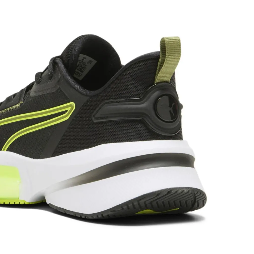 Puma PWRframe TR 3 fitness schoenen heren black olive green lime< Fitness Schoenen