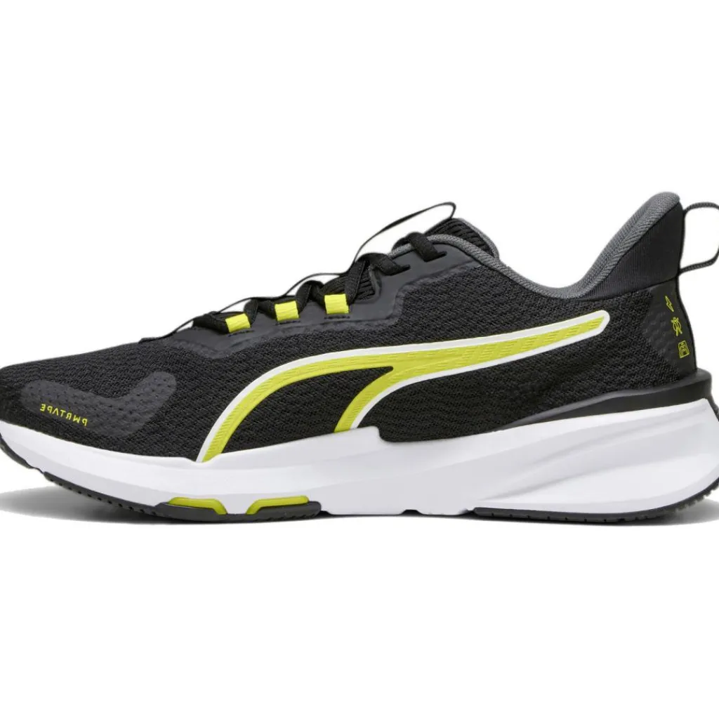 Fitness Schoenen-Puma PWRFRAME TR 2 fitness schoenen heren black yellow burst white