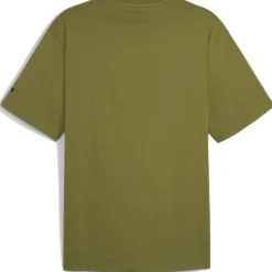 Shirts, Polo's & Blouses-Puma RAD/CAL shirt heren olive green