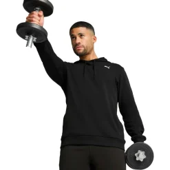 Puma TAD ESSENTIALS hoodie heren black< Sport Trui