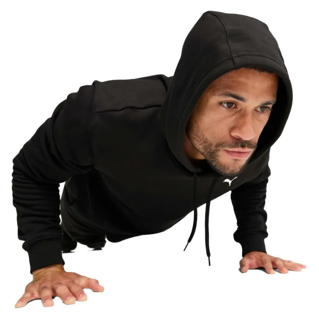 Puma TAD ESSENTIALS hoodie heren black< Sport Trui