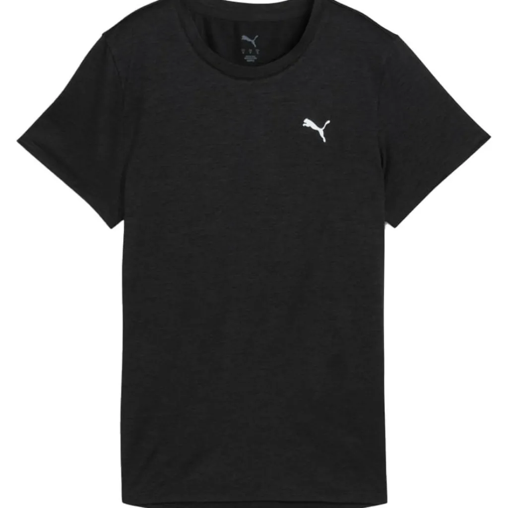 Puma TAD ESSENTIALS shirt dames black heather< Sportshirt