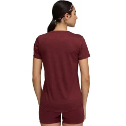 Puma TAD ESSENTIALS shirt dames ruby shimmer heather< Sportshirt