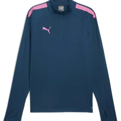 Voetbalkleding-Puma TeamLIGA trainingsshirt heren ocean tropic poison pink
