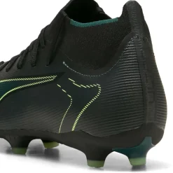 Voetbalschoenen-Puma Ultra 6 Match+ FG - AG voetbalschoenen black fizzy light green terrain