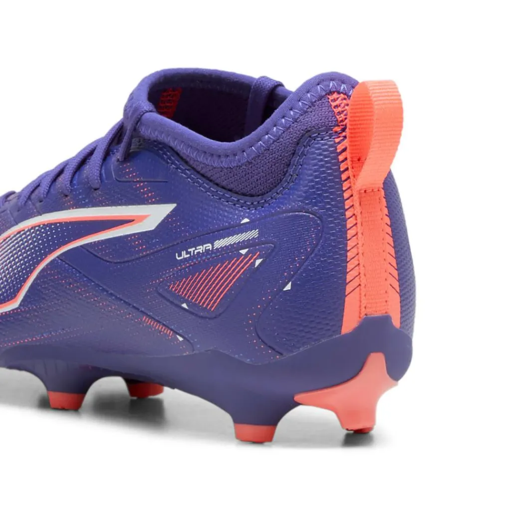 Puma ULTRA 5 MATCH FG AG voetbalschoenen junior lapis lazuli white sunset glow< Voetbalschoenen