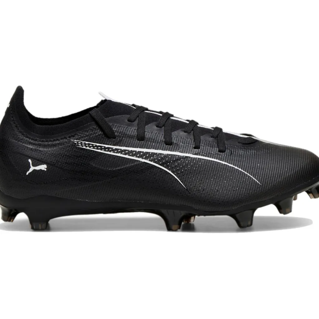 Puma ULTRA 5 MATCH FG AG voetbalschoenen heren black white< Voetbalschoenen