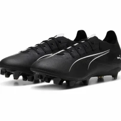 Puma ULTRA 5 MATCH FG AG voetbalschoenen heren black white< Voetbalschoenen